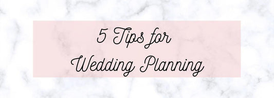 5 Tips for Wedding Planning from the experts-Emily's Lollies