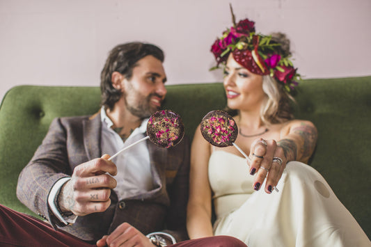 Modern Gothic Romance Wedding Ideas-Emily's Lollies