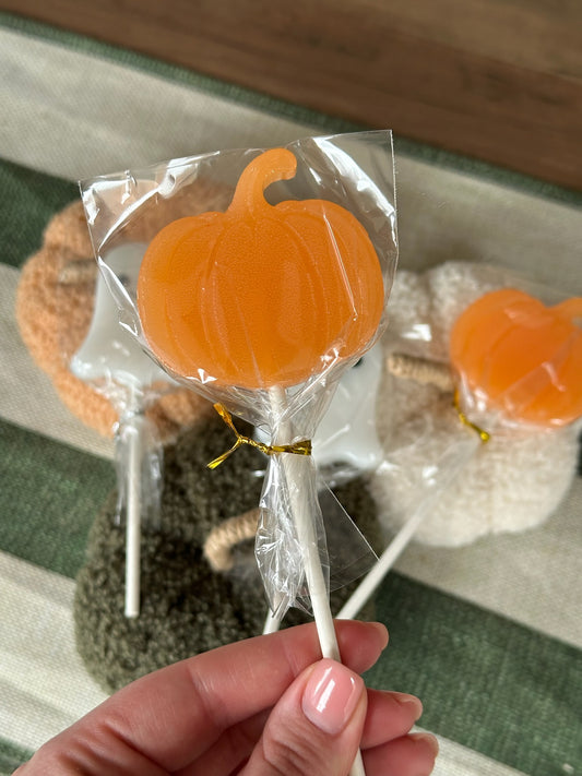 Halloween Pumpkin Lollipop