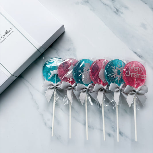 Froasted Christmas lollipop set