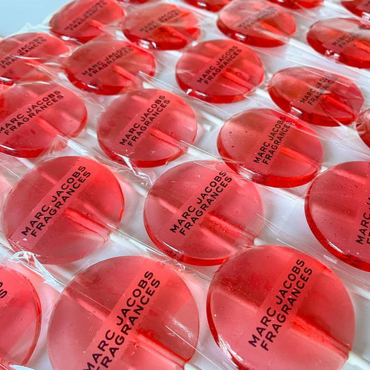 Edible Logo for Lollipops-Coloured-Emily's Lollies