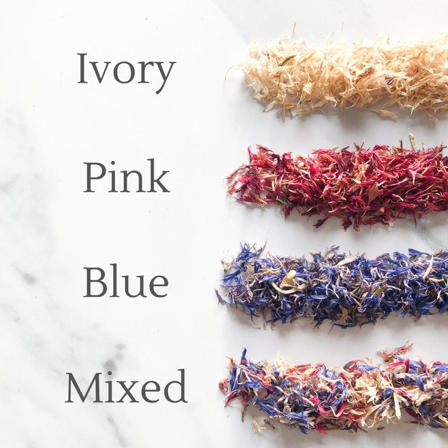 Cornflower Petal Lollipops-Emily's Lollies