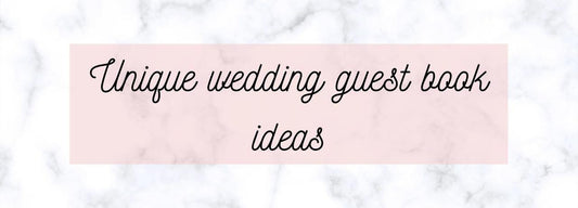 Unique wedding guest book ideas we love-Emily's Lollies