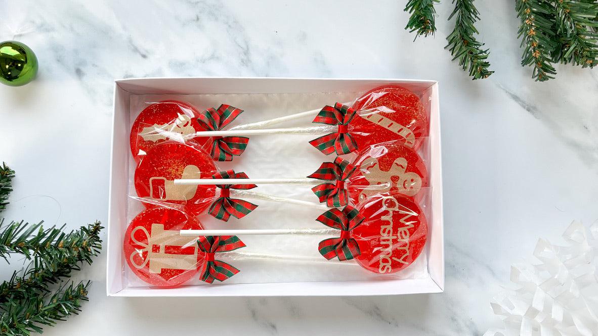 Classic Christmas Lollipop Set-Coloured-Emily's Lollies