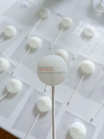 Edible Logo for Lollipops