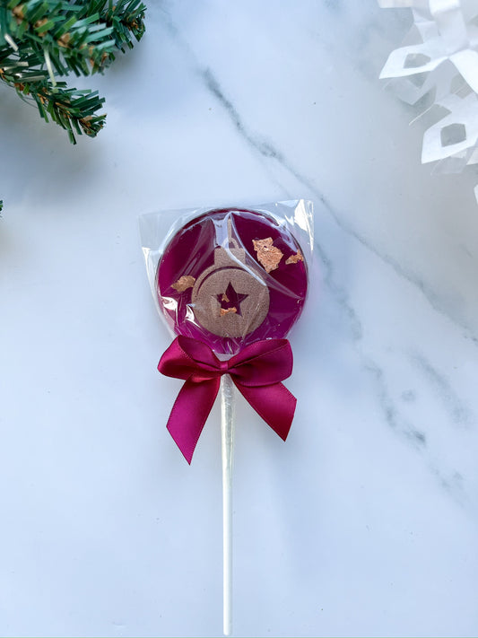 Jewel colour Christmas Lollipops-Coloured-Emily's Lollies