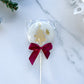 White and Gold Christmas Lollipops-Coloured-Emily's Lollies