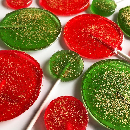 Christmas Lollipop-Coloured-Emily's Lollies